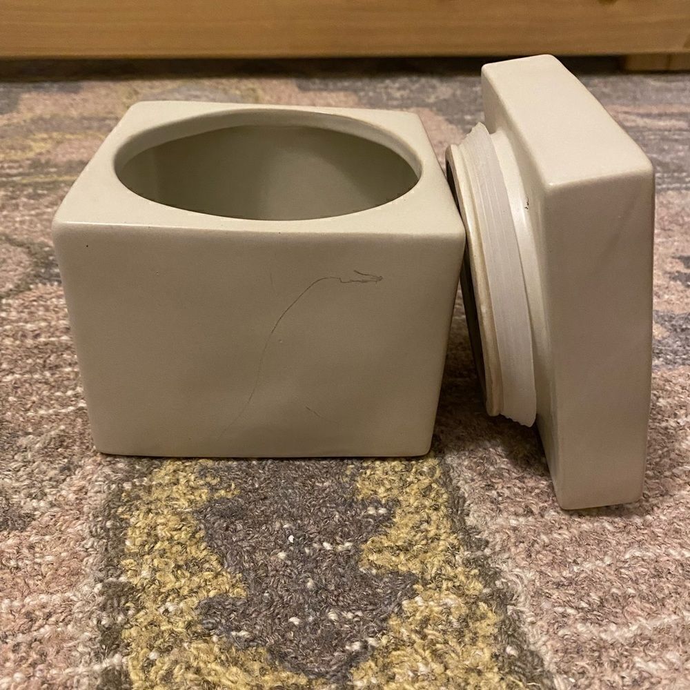 Threshold Studio Mcgee Stoneware Container - Picture 5 of 11
